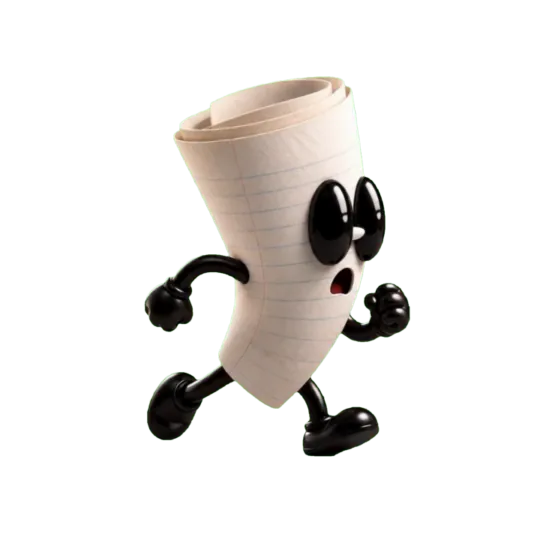 Papers On Sol mascot